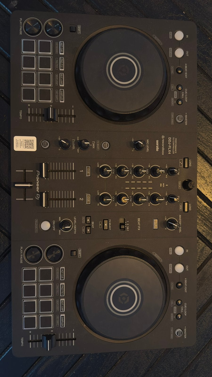 Pioneer DDJ-FLX4 (Zwart), Verzenden, Zo goed als nieuw, Pioneer
