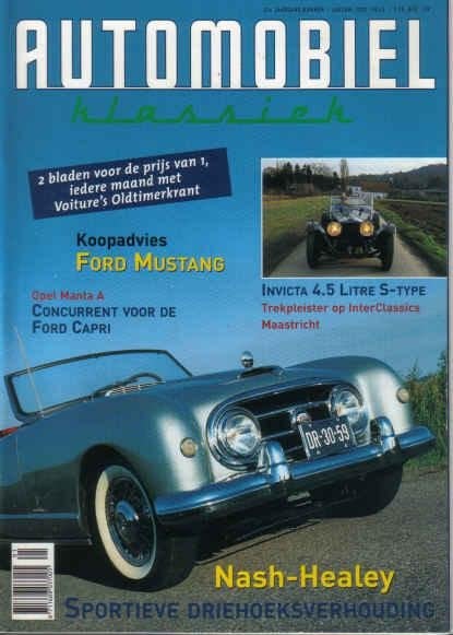 Automobiel 1 2000: Nash Healey - Opel Manta A - Ford Mustang, Ophalen of Verzenden, Gelezen, Algemeen