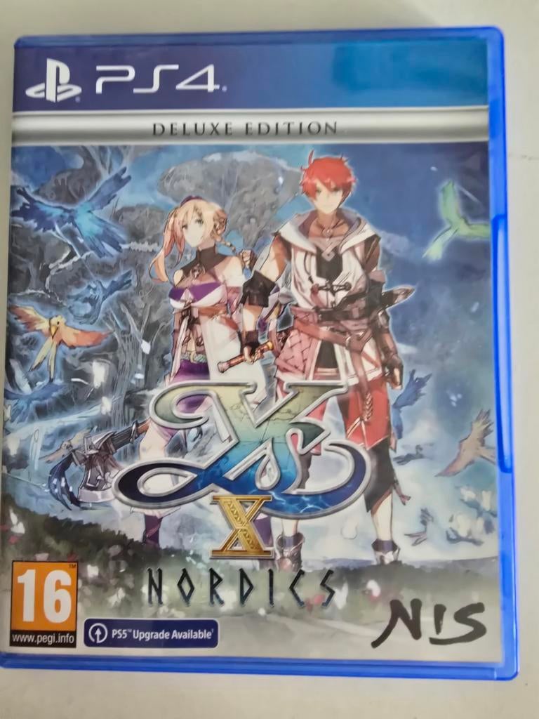 Ys X Nordics PS4 - Deluxe Edition (PS4 met PS5 upgrade), Ophalen of Verzenden