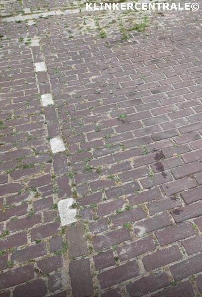 ROOIKORTING 600m2 rood paars gebakken klinkers straatstenen, Bij dit gebruikte product niet te achterhalen, Gebruikt, Verzenden