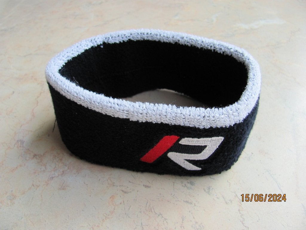 NIEUW donkerblauw wit RUKKA onesize ZWEETBAND hoofdband, Blauw, Nieuw, Ophalen of Verzenden, Algemeen