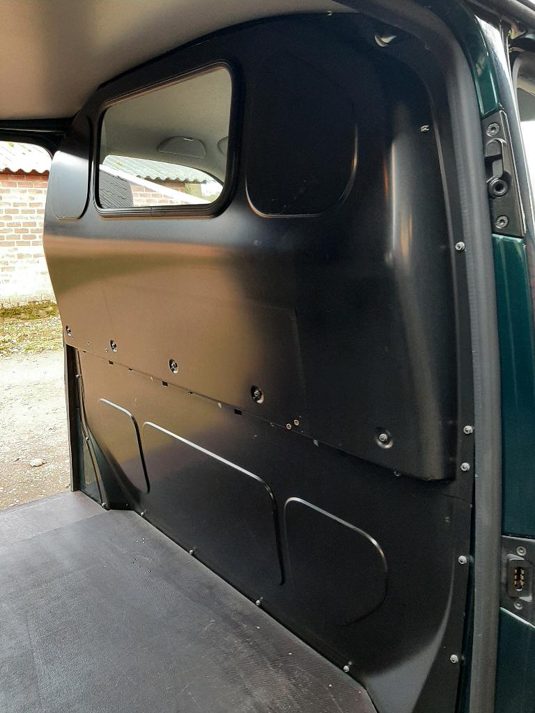 Stalen tussenschot met raam Volkswagen Transporter, Auto-onderdelen, Ophalen, Gebruikt, -, Volkswagen