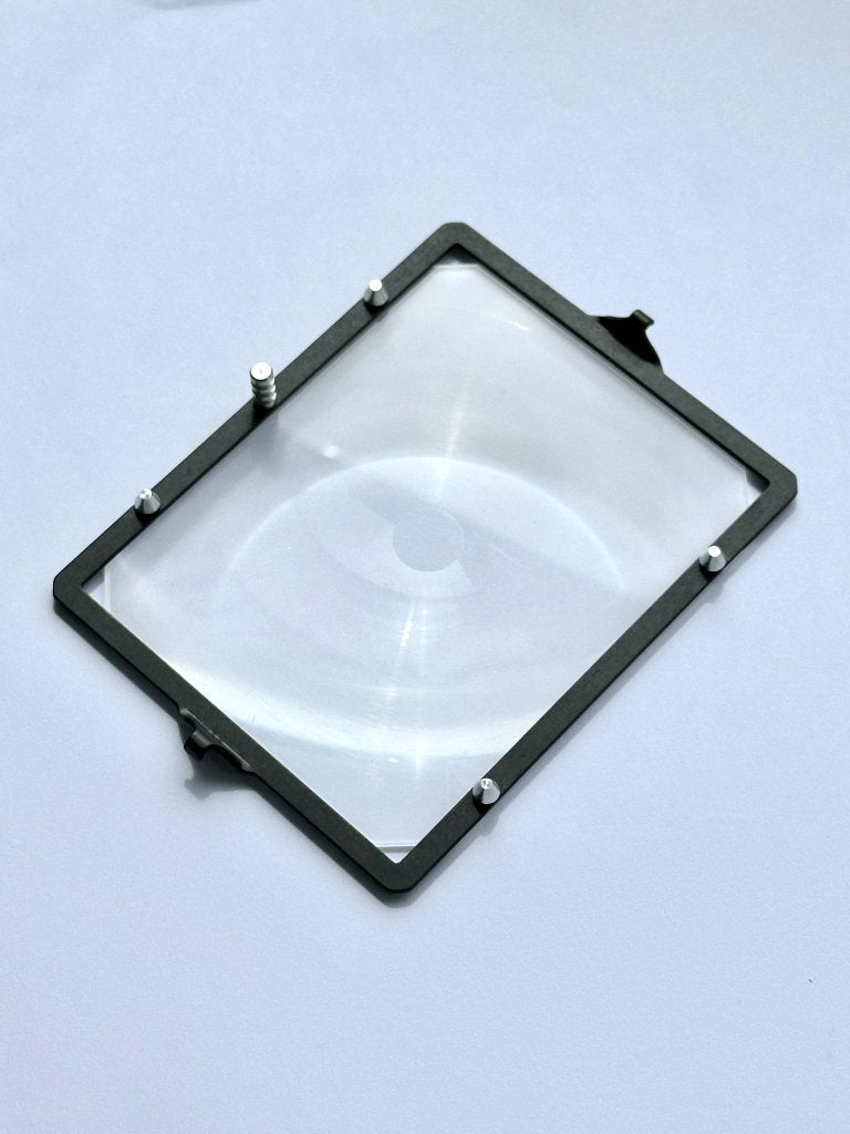 Sinar Fresnel Lens (461.76) 4x5 Achterwand, Ophalen of Verzenden, Gebruikt, Spiegelreflex, Overige Merken