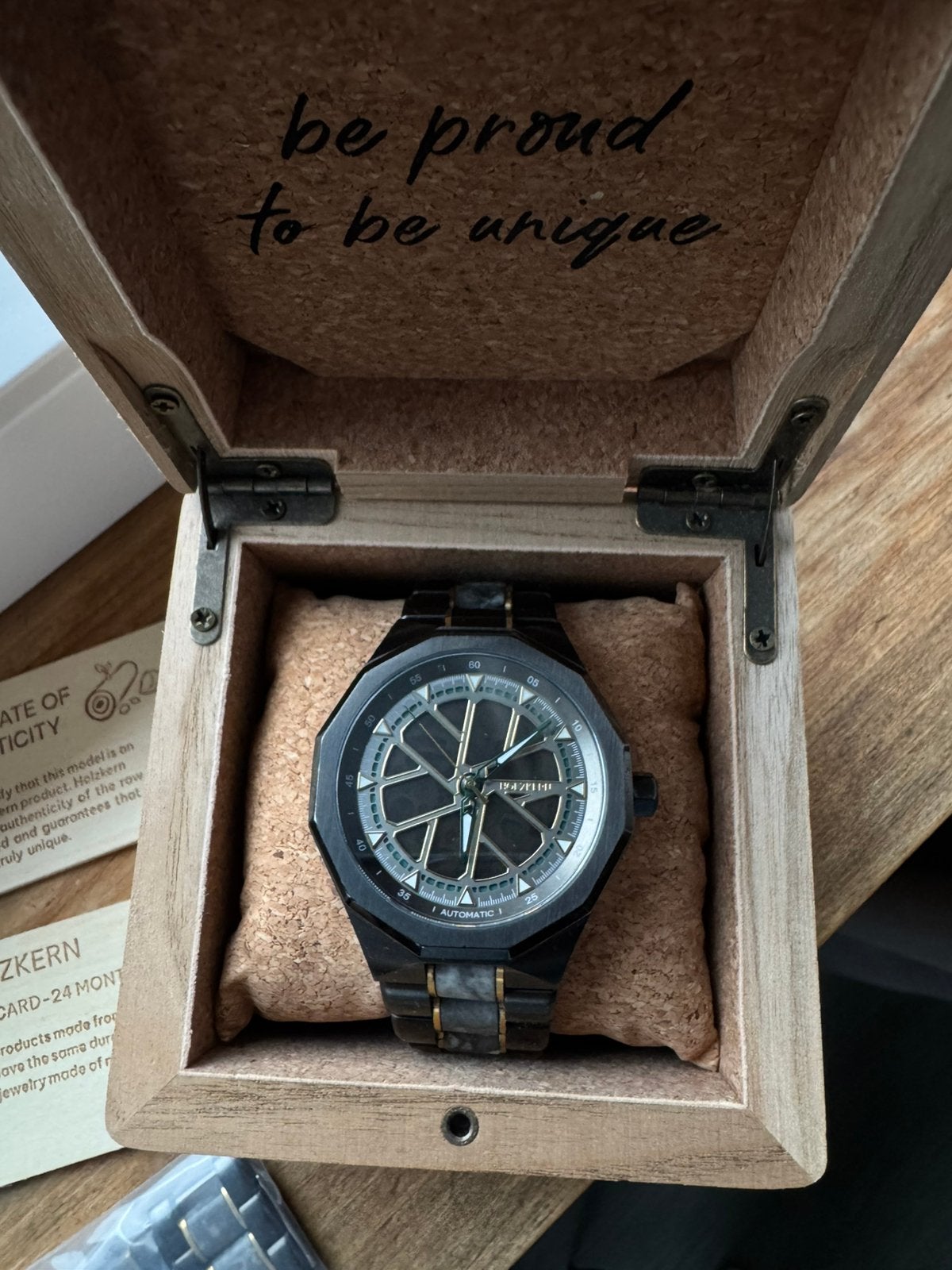 Holzkern AJUY, 359/400 limited, Ophalen of Verzenden, Zo goed als nieuw, Overige merken