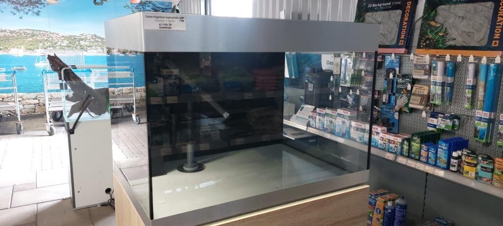 Oase Highline 175 - Optiwhite incl meubel, Ophalen, Oase, Nieuw, Leeg aquarium