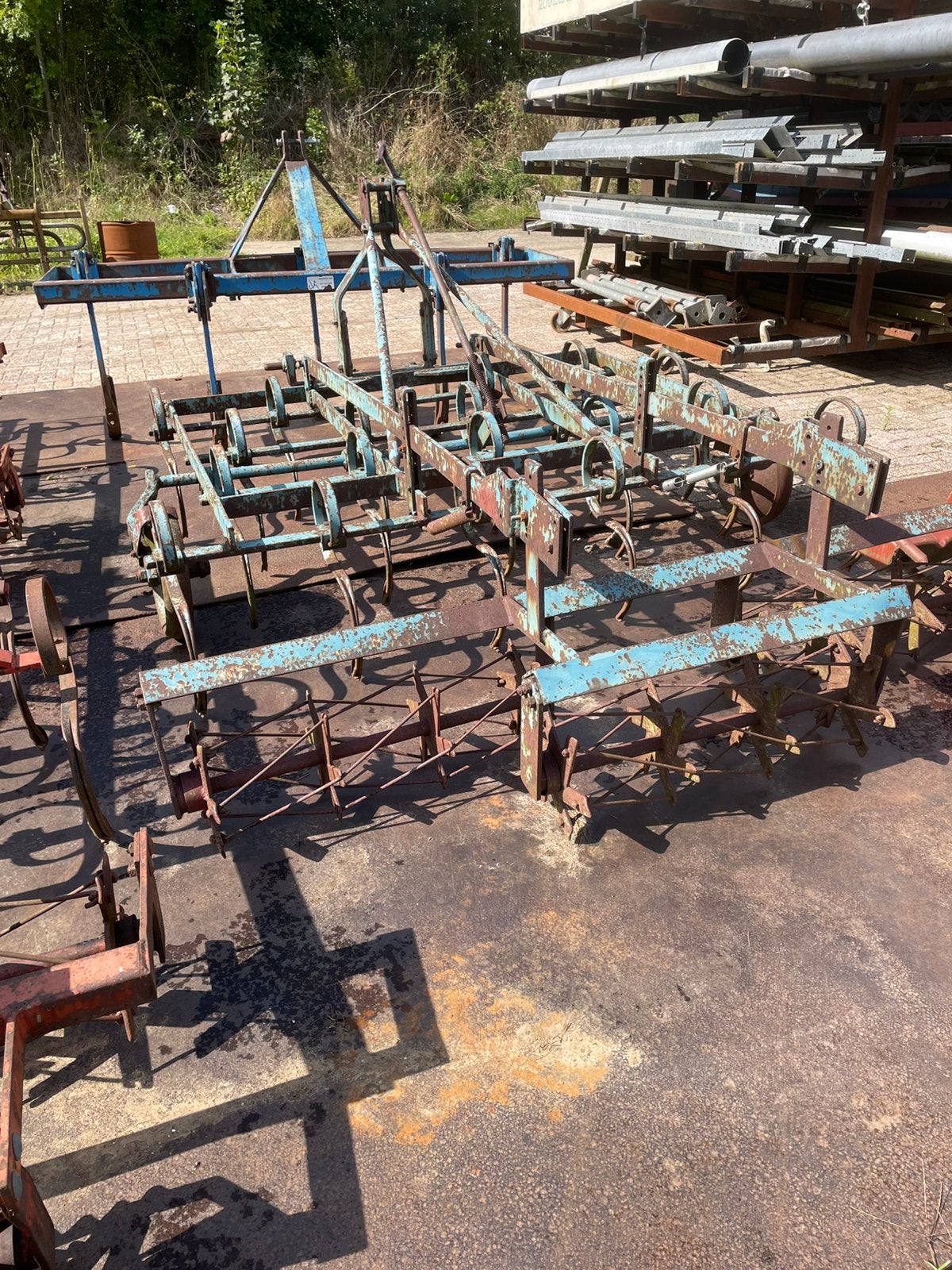 Lemken triltand cultivator 2,2m, Ophalen, Gebruikt