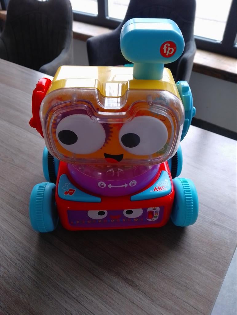 Fisher-Price Robot Speeltje met Licht en Geluid, Ophalen of Verzenden, Gebruikt, Overige typen, Met licht