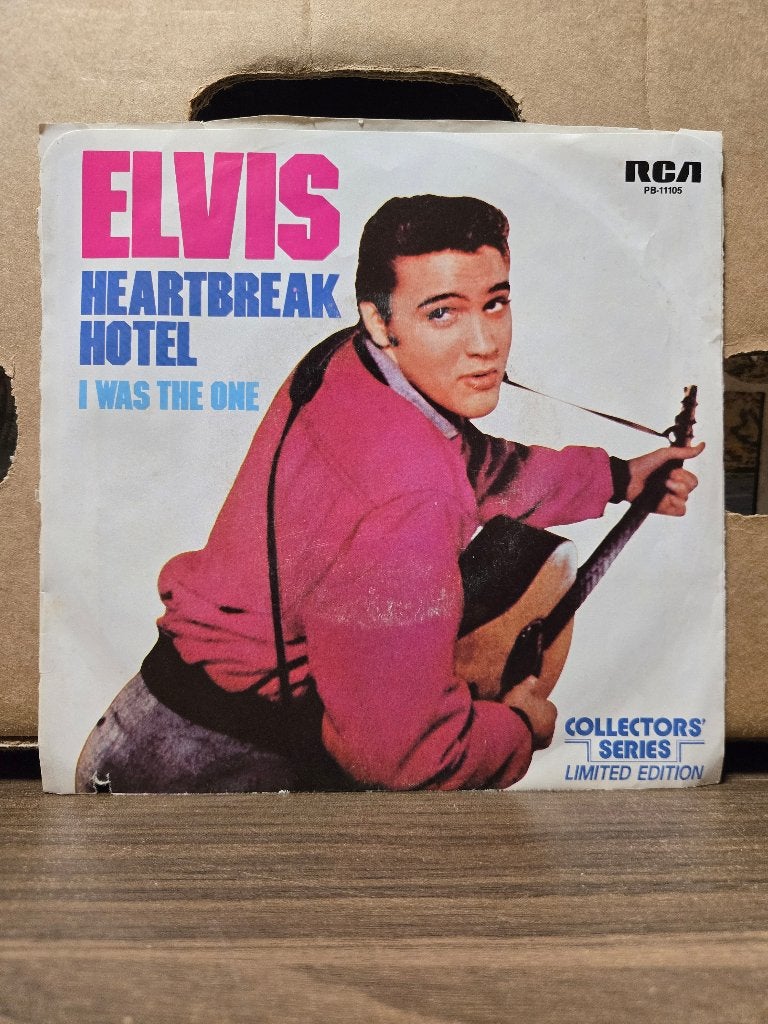 Elvis Presley - Heartbreak hotel, 7 inch, Single, Ophalen of Verzenden, Zo goed als nieuw