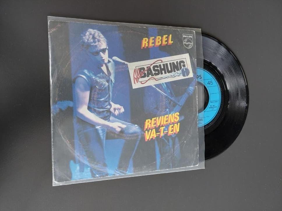 Bashung rebel, Cd's en Dvd's, Ophalen of Verzenden, Gebruikt, 7 inch, Single