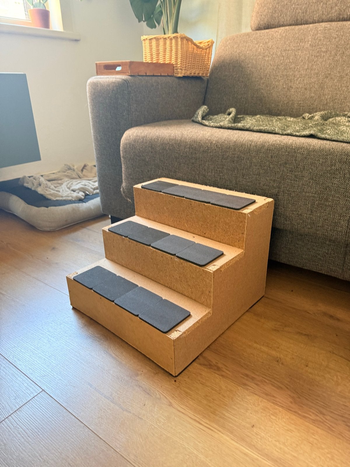 dog stairs, Ophalen
