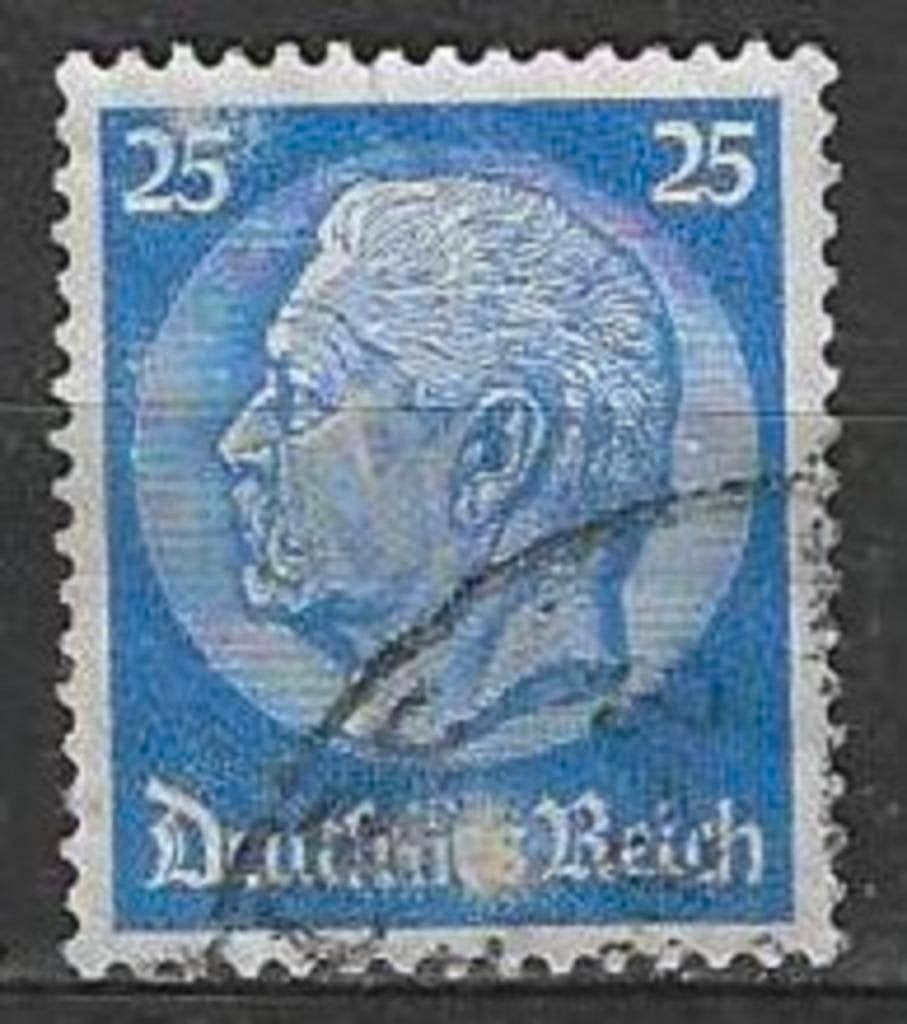 Duitsland 1933-1936 - Yvert 493 - Maarschalk Hindenburg (ST), Postzegels en Munten, Postzegels | Europa | Duitsland, Verzenden