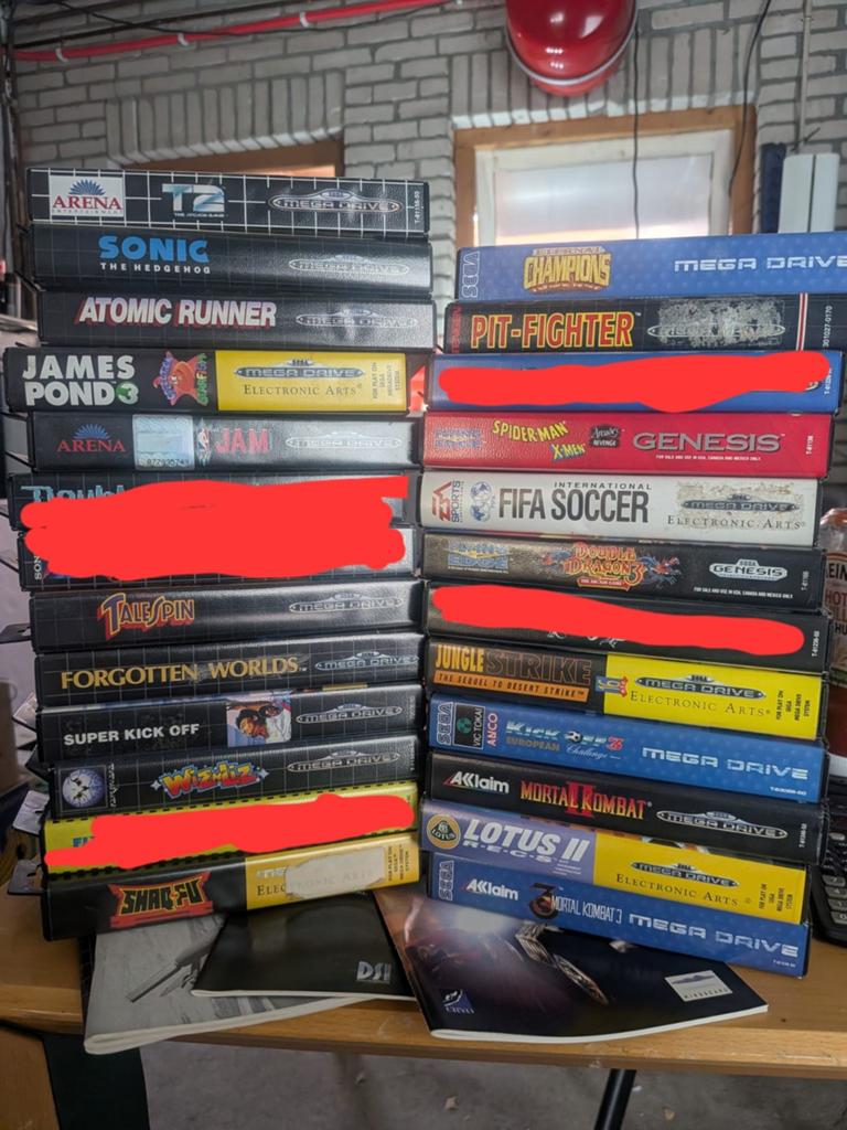 Sega Mega Drive PAL Game Collection | CIB | Pristine, Spelcomputers en Games, Spelcomputers | Sega, Met games, Mega Drive, Ophalen of Verzenden