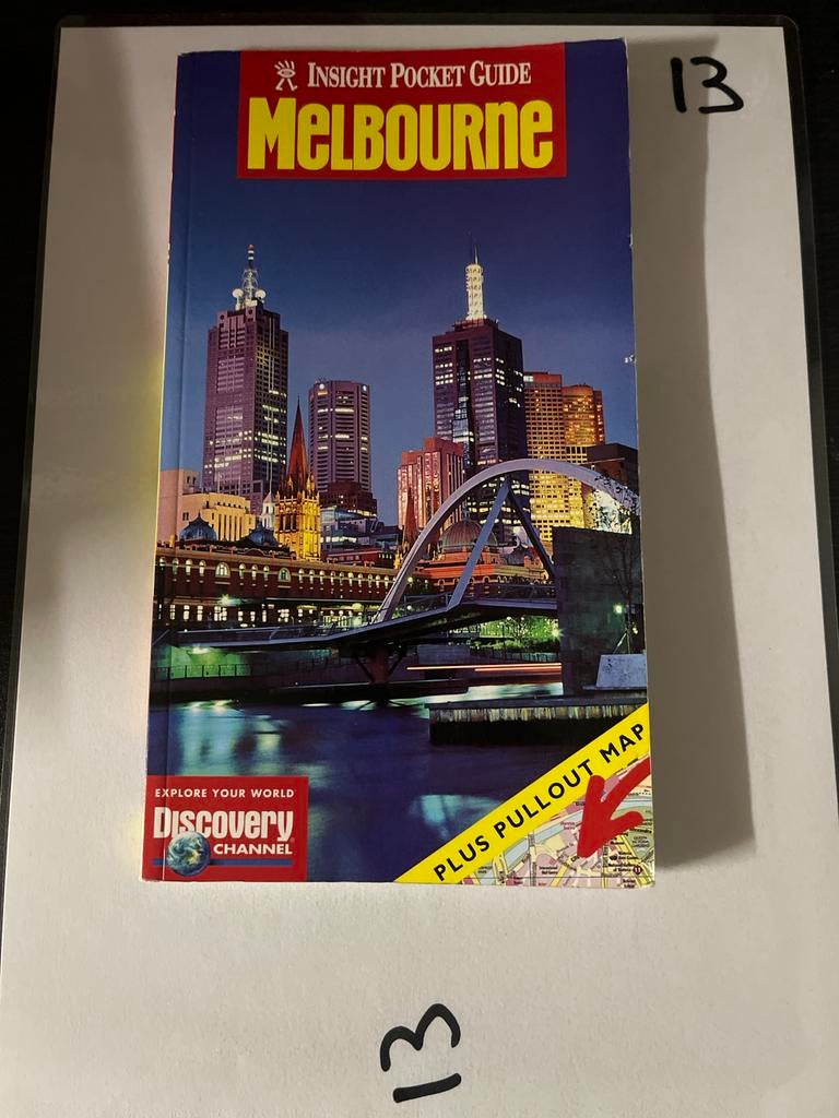 Insight Pocket Guide Melbourne - Reisgids met kaart, Boeken, Reisgidsen, Zo goed als nieuw, Reisgids of -boek, Australië en Nieuw-Zeeland