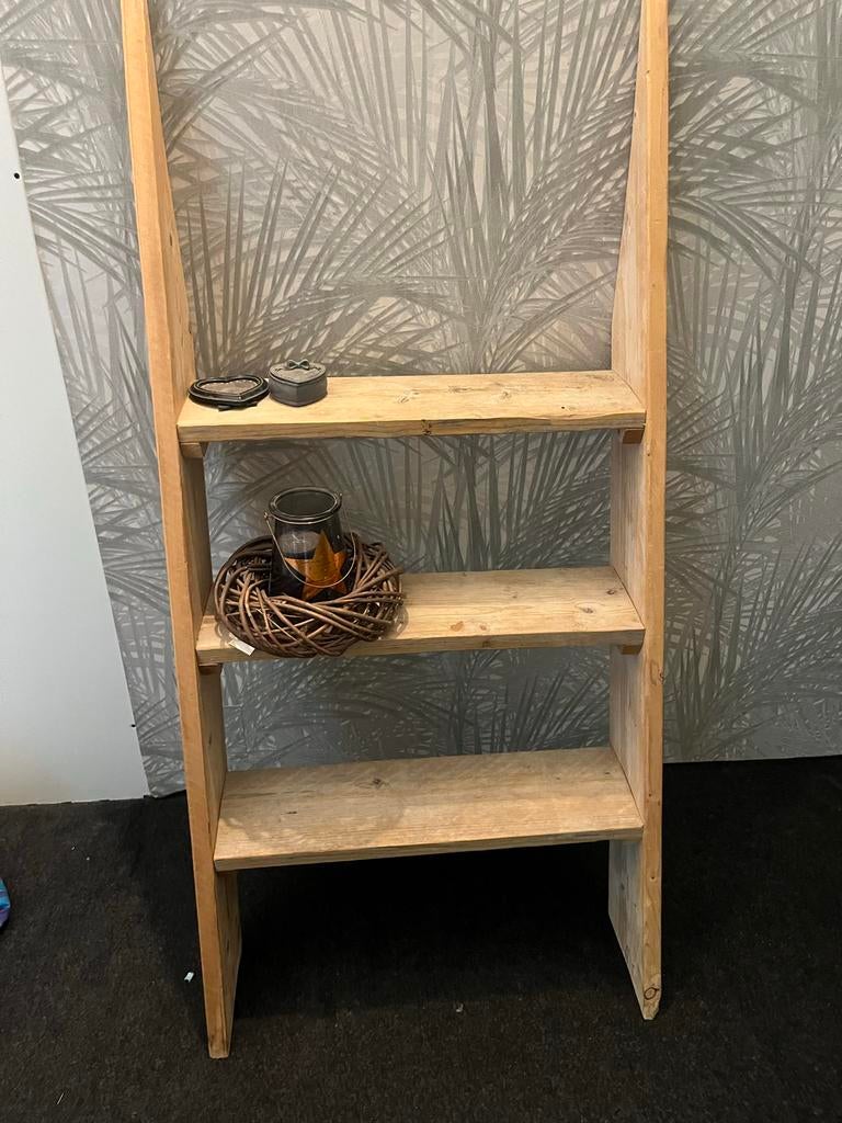 Steiger houten trap, Ophalen of Verzenden, Gebruikt