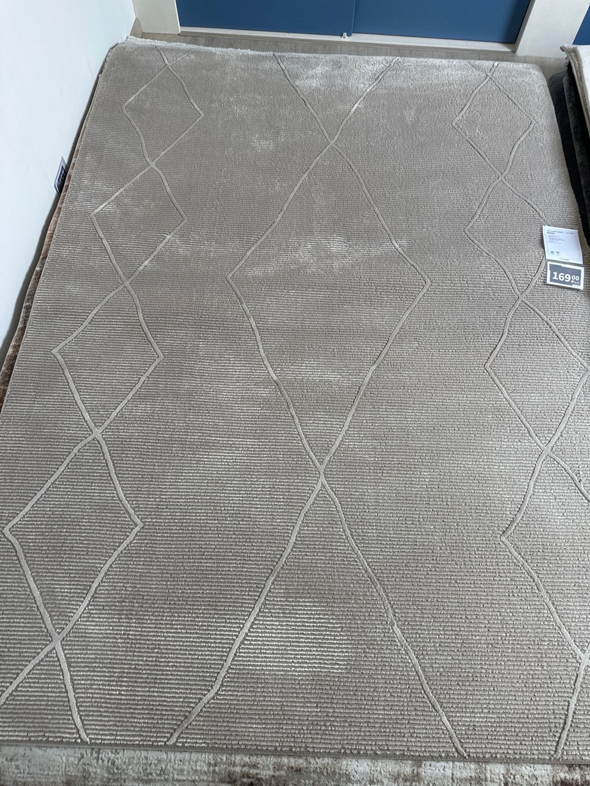 Vloerkleed Anna 160x230 cm - Bruin, Ophalen, Bruin, 150 tot 200 cm, Rechthoekig