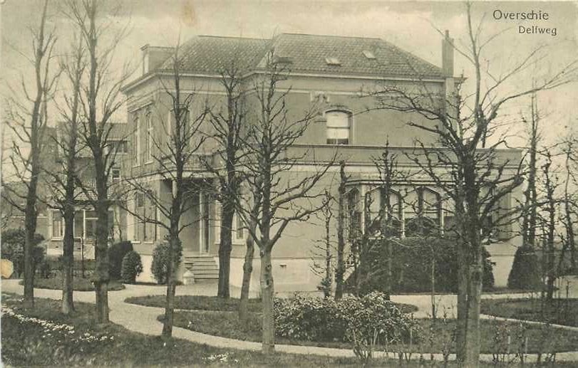380-749-013 Overschie Delfweg, Verzenden, Voor 1920, Zuid-Holland