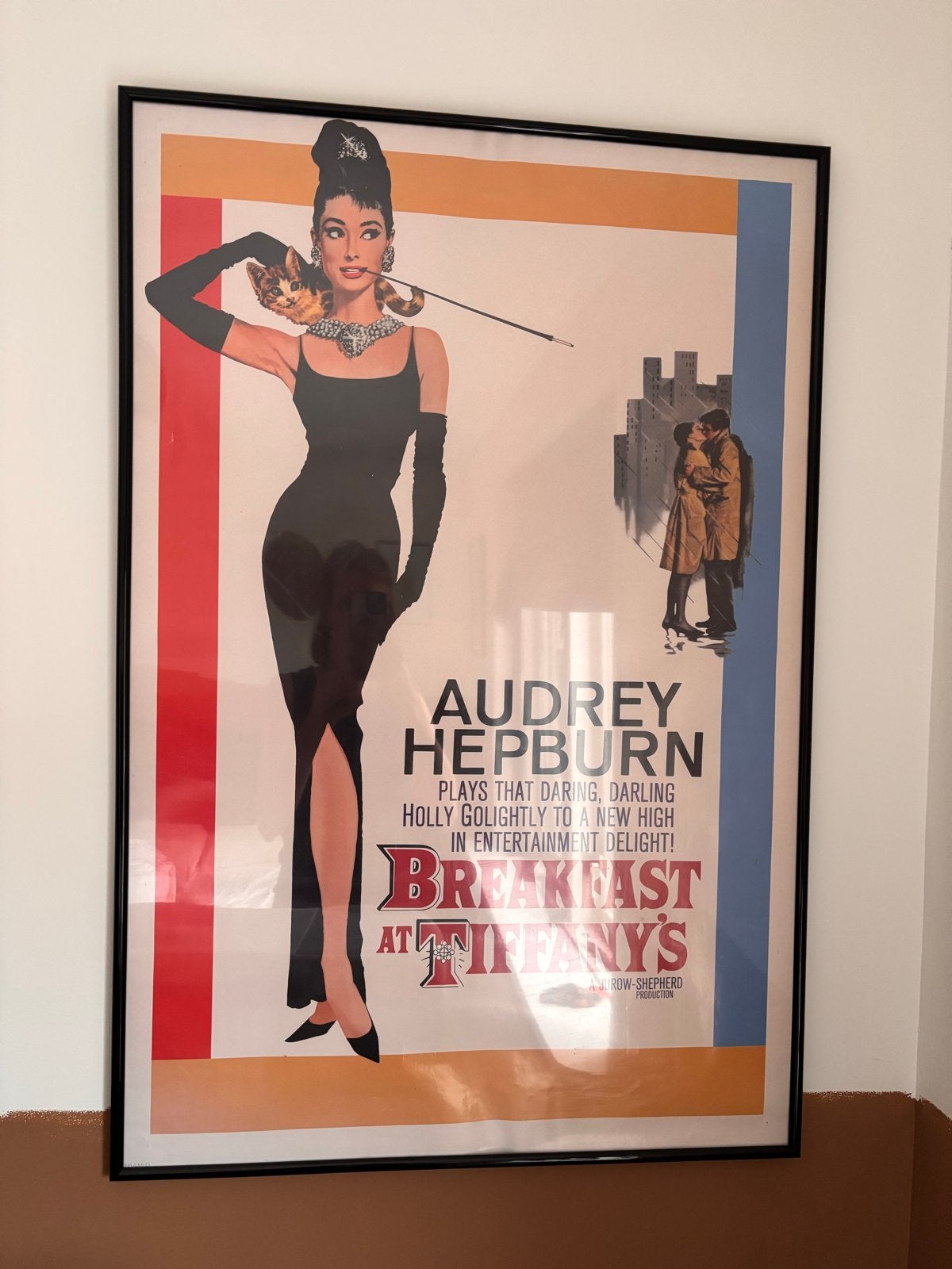 Breakfast at Tiffany's Poster met lijst, Ophalen, Rechthoekig Staand, Met lijst, Zo goed als nieuw