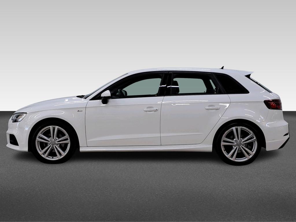 Audi A3 Sportback 35 TFSI 150PK AUTOMAAT S-LINE EDITION NAVI, Auto's, 15 km/l, 4 cilinders, 150 pk, Wit