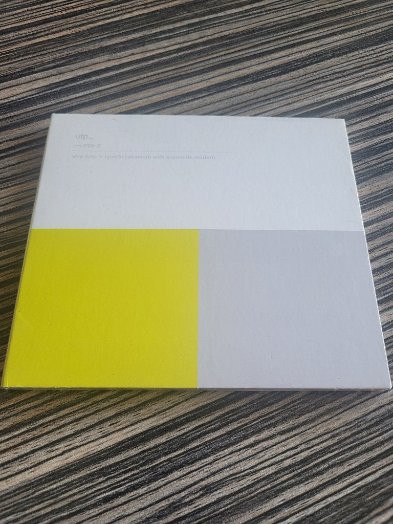 Alva Noto + Ryuichi Sakamoto With Ensemble Modern - Utp_, Ophalen of Verzenden, Gebruikt, Overige genres