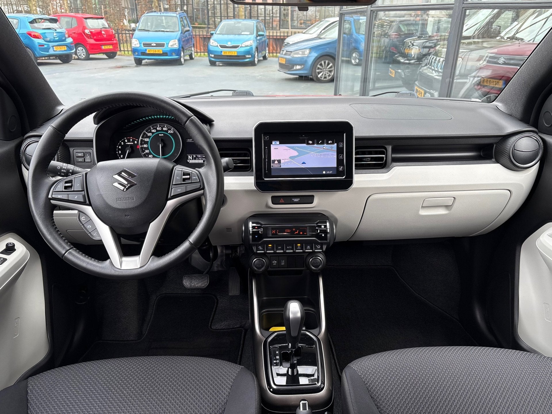 Suzuki IGNIS 1.2 Stijl CLIMA NAVI STOELVERWARMING LMV, Auto's, Dealer onderhouden, Gebruikt, 4 cilinders, Bedrijf