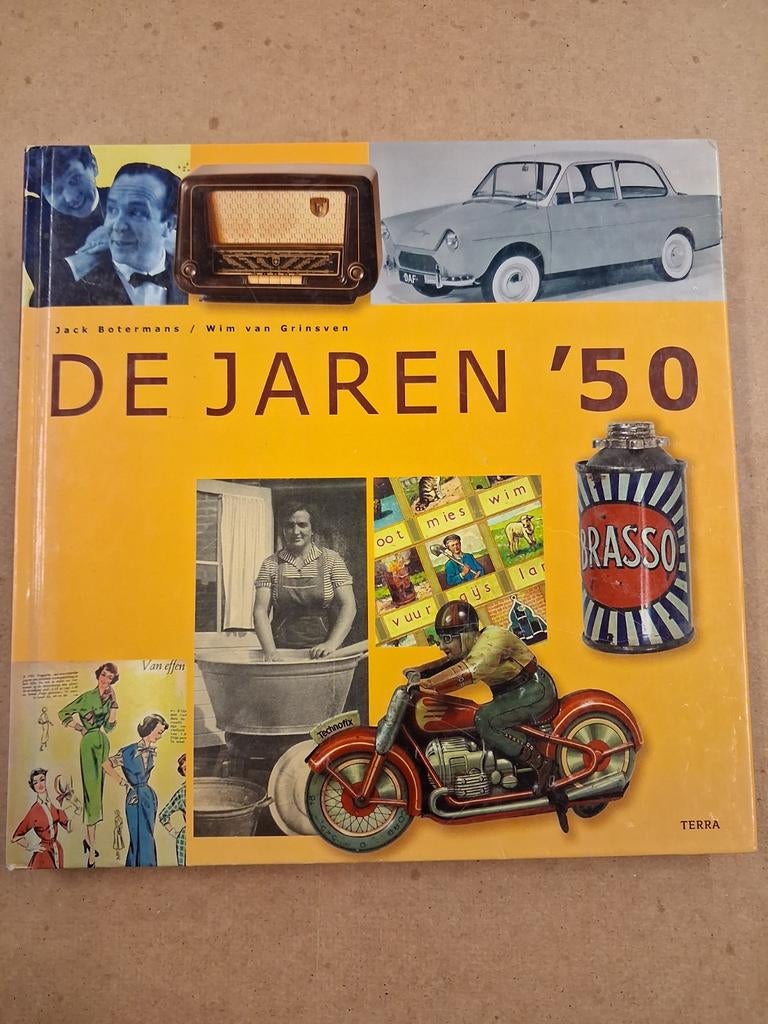 Boek De Jaren '50, Ophalen of Verzenden, Gelezen, Jack Botermans / Wim van Grinsven