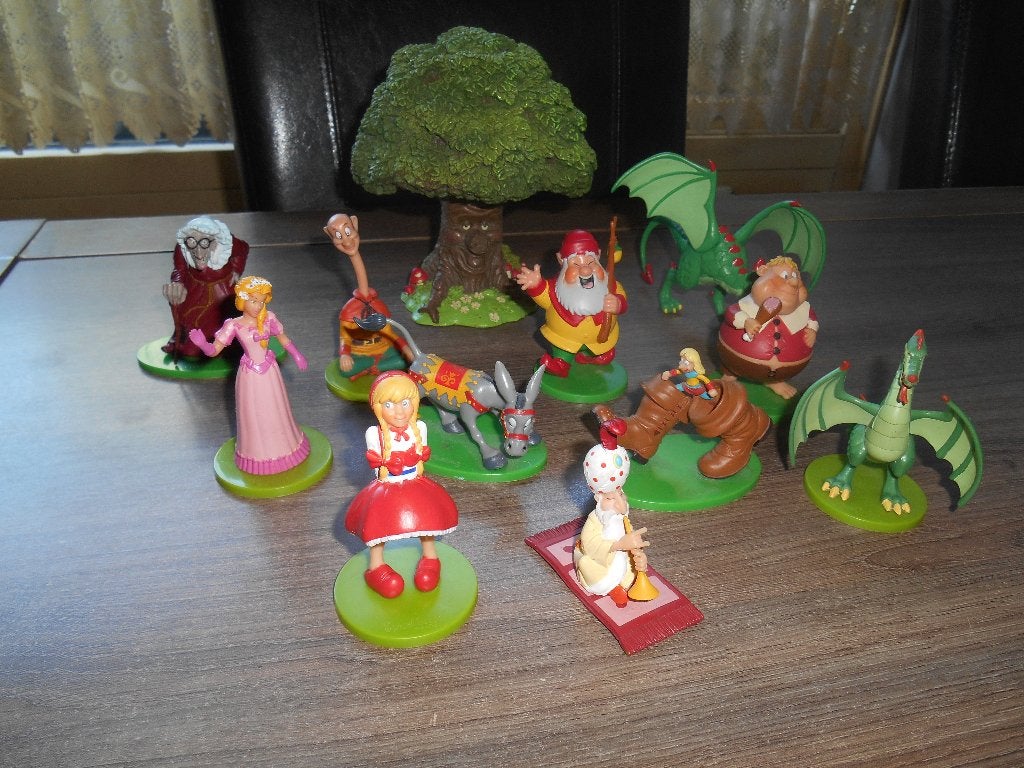 Efteling Sprookjesboom met 11 Efteling figuren, Ophalen of Verzenden