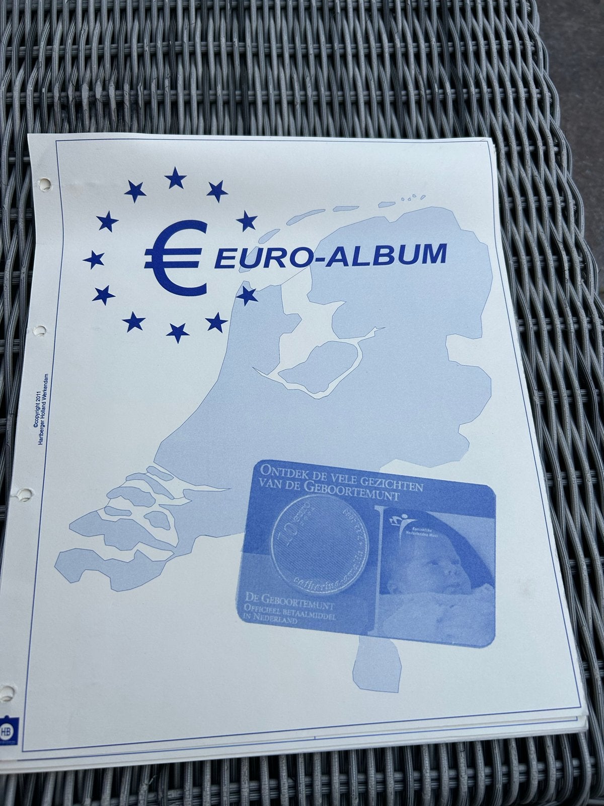 Euro vellenmet papieren voorbeelden van coincards (2002-2022, Ophalen of Verzenden, Koningin Beatrix, Euro's, Setje