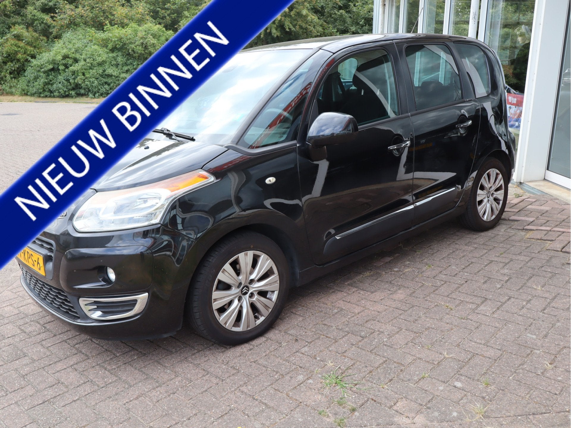 Citroën C3 Picasso 1.4 VTi Exclusive (bj 2010), Voorwielaandrijving, Gebruikt, Zwart, 4 cilinders