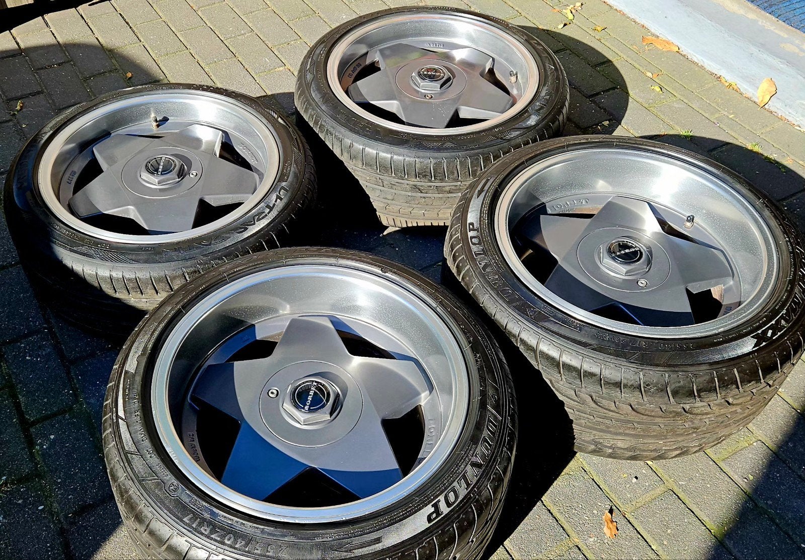 17 Inch Borbet A Breedset 8.5j en 10j breed  steekmaat 5x120, Auto-onderdelen, Banden en Velgen, Ophalen, Gebruikt, 255 mm, Banden en Velgen