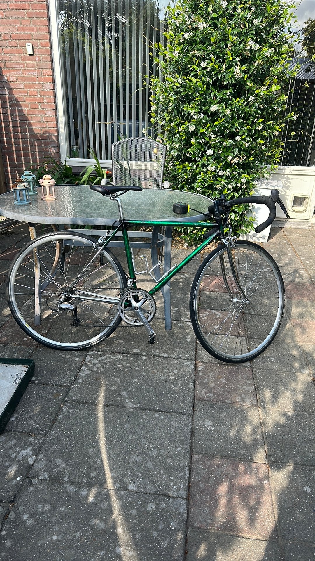 Een racefiets te koop, Gebruikt, Velgrem, Versnellingen, Minder dan 49 cm