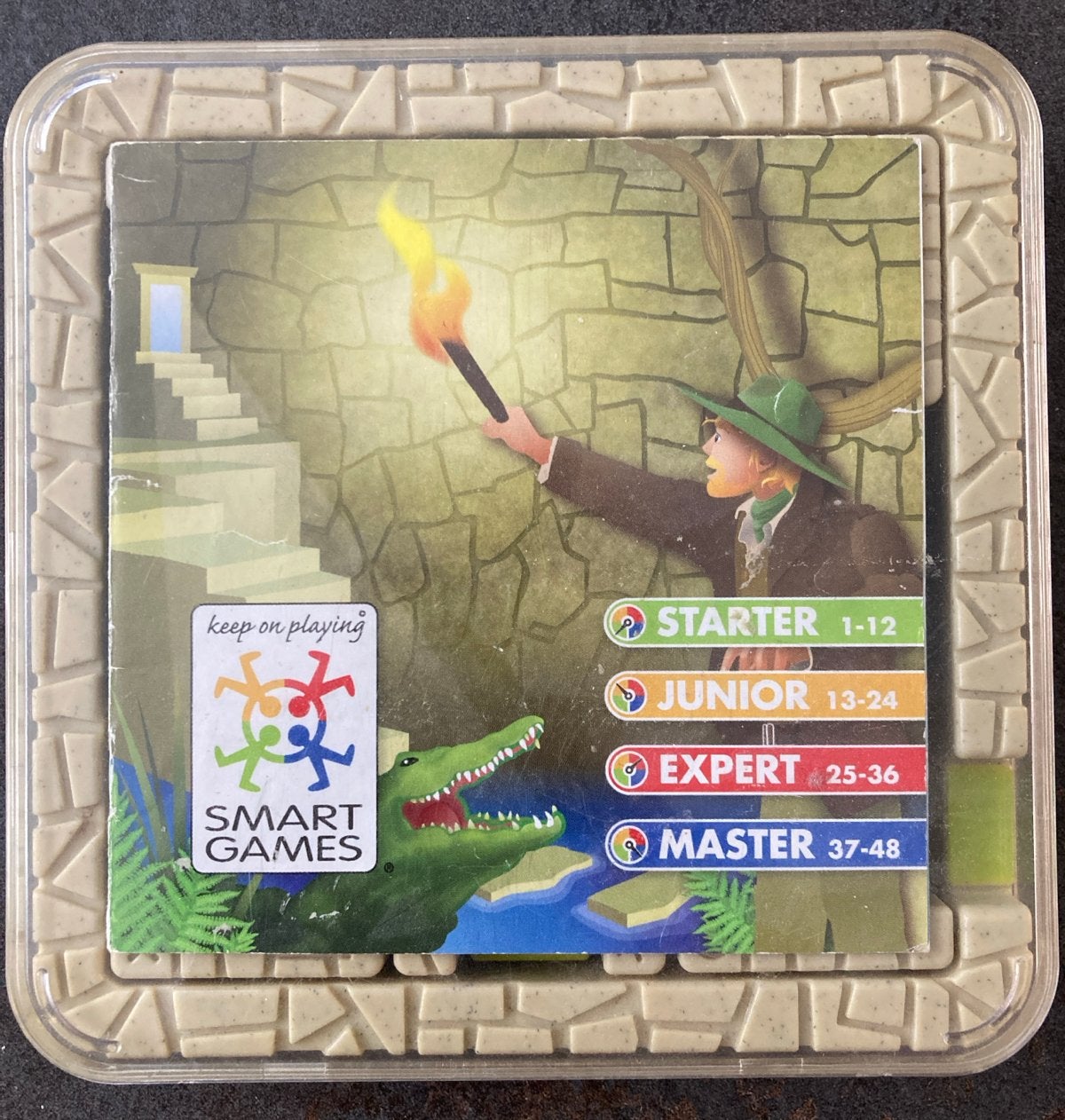 SmartGames Labyrinth Puzzelspel met Krokodillen, Een of twee spelers, Ophalen of Verzenden, Zo goed als nieuw
