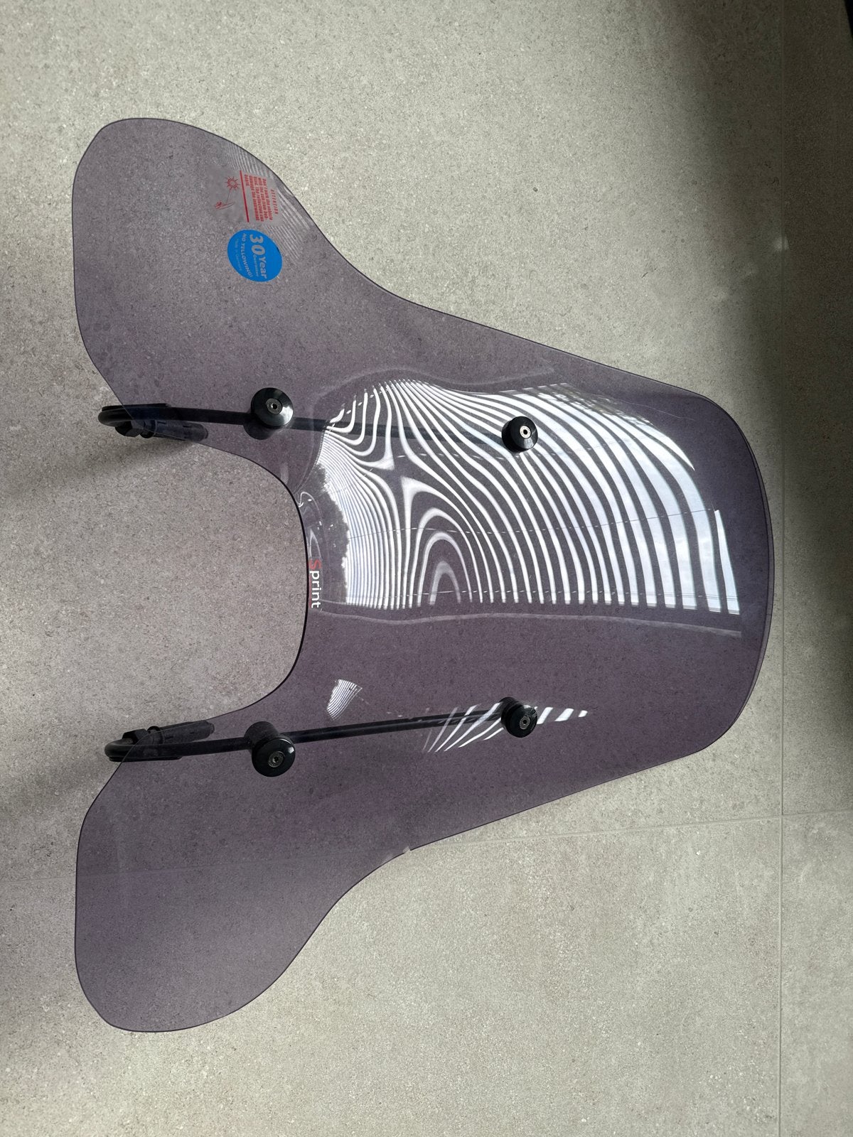 Windscherm Vespa Sprint Smoke - Hoog model, Fietsen en Brommers, Brommeronderdelen | Scooters, Ophalen, Gebruikt, Overige typen