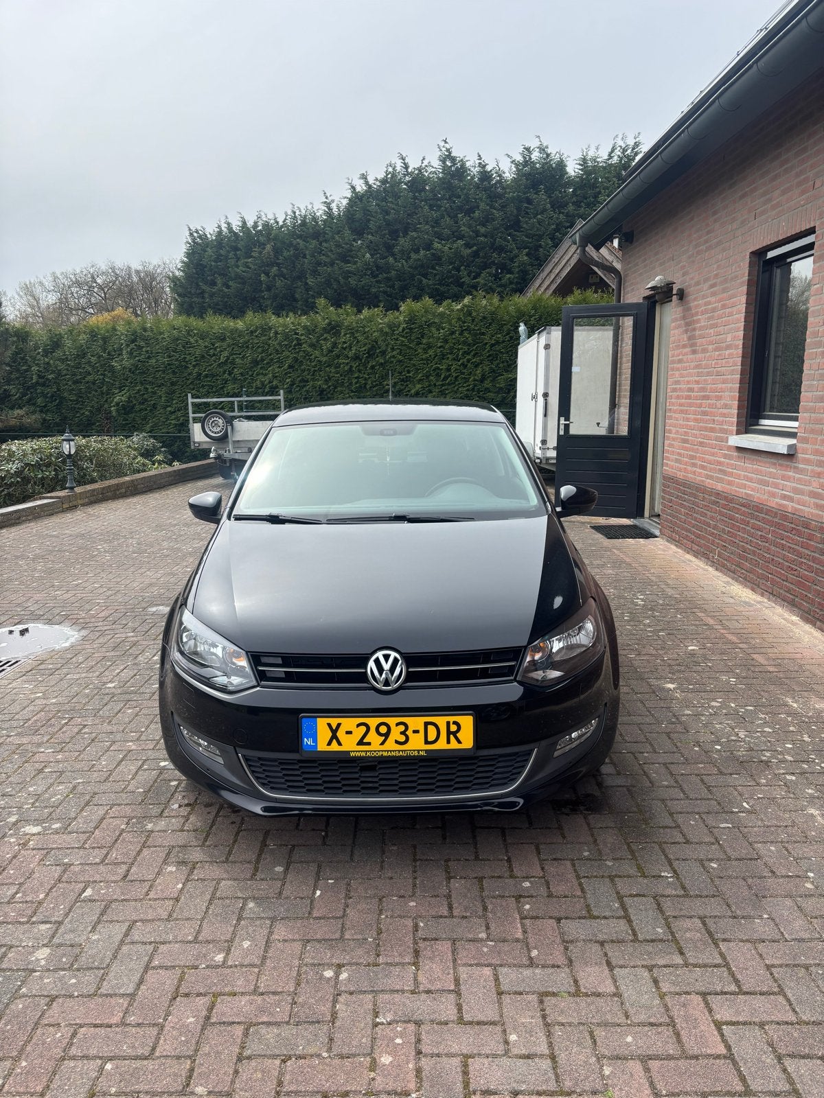 Volkswagen Polo 1.2 6V 44KW 5D My2009 2012 Zwart, Voorwielaandrijving, 967 kg, 40 €/maand, 1198 cc