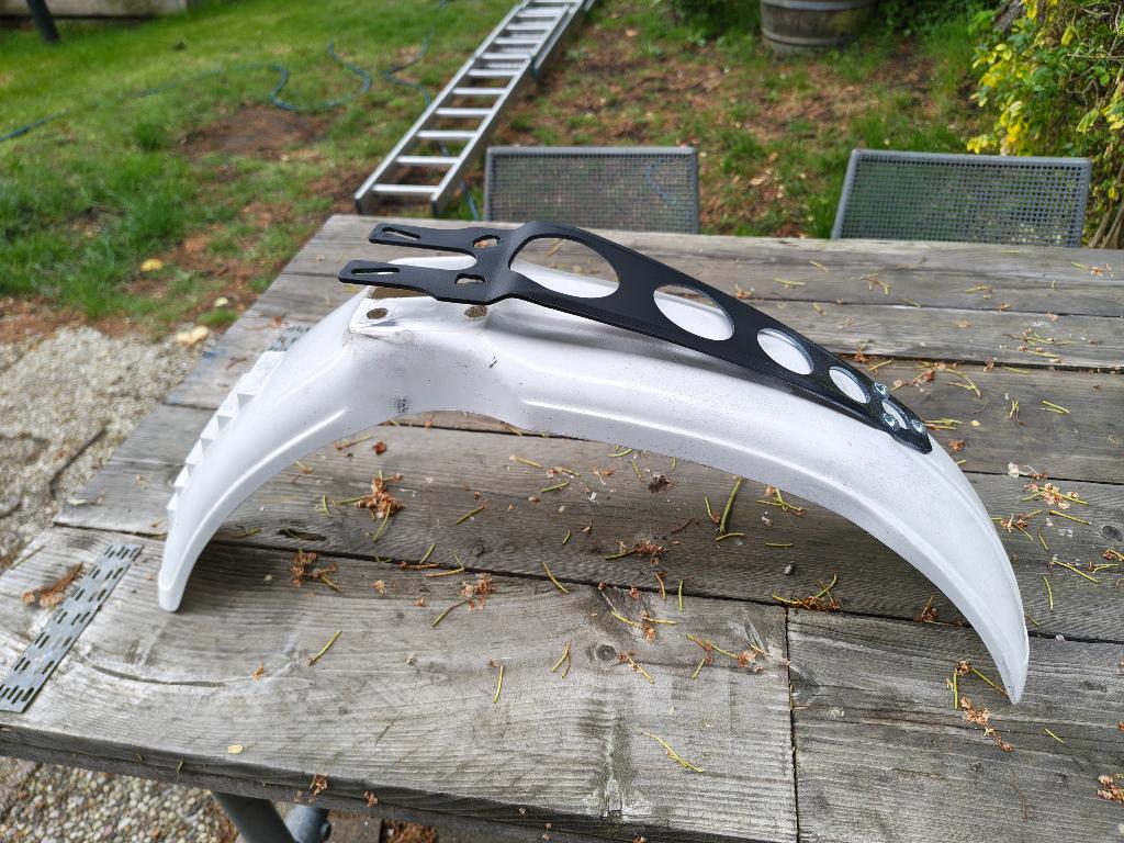 XT500 Voorspatbord Enduro rally XT, Ophalen of Verzenden, Gebruikt