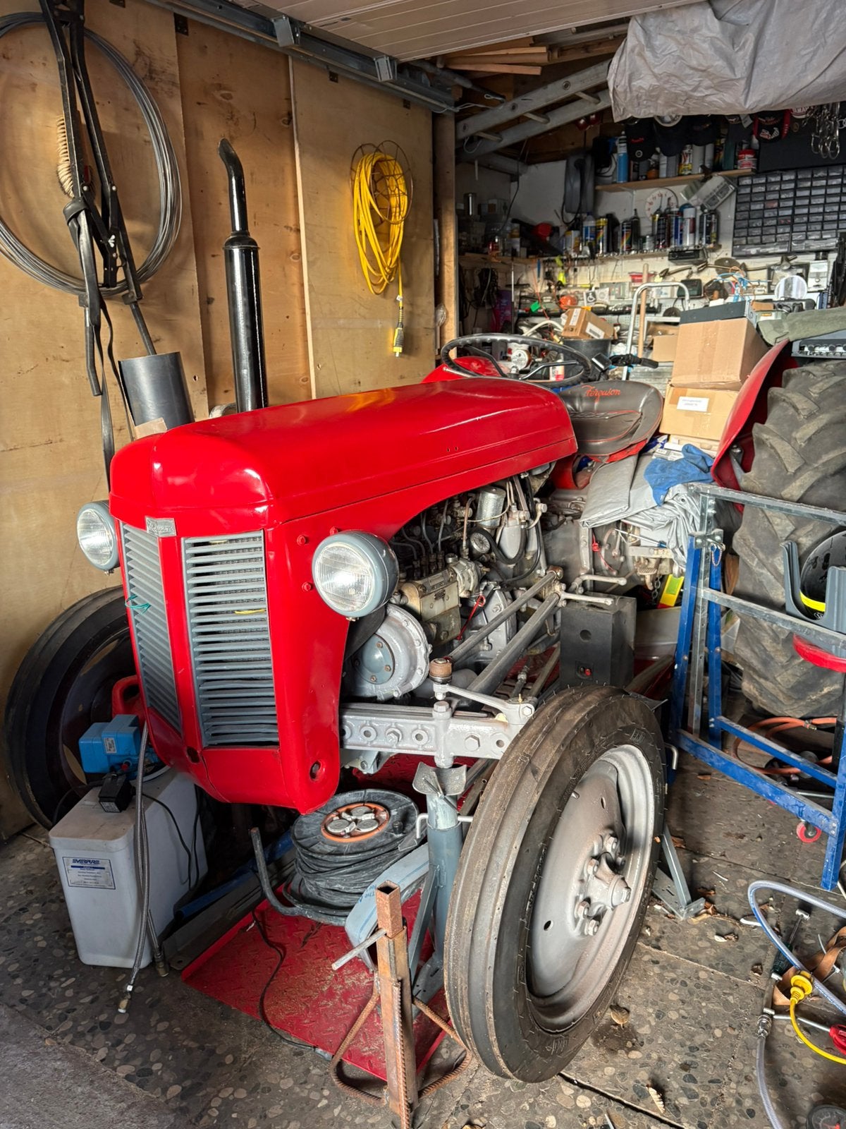 Schuurvondst ferguson tef 20diesel, Ophalen, Tot 2500, Oldtimer, Tot 80 Pk