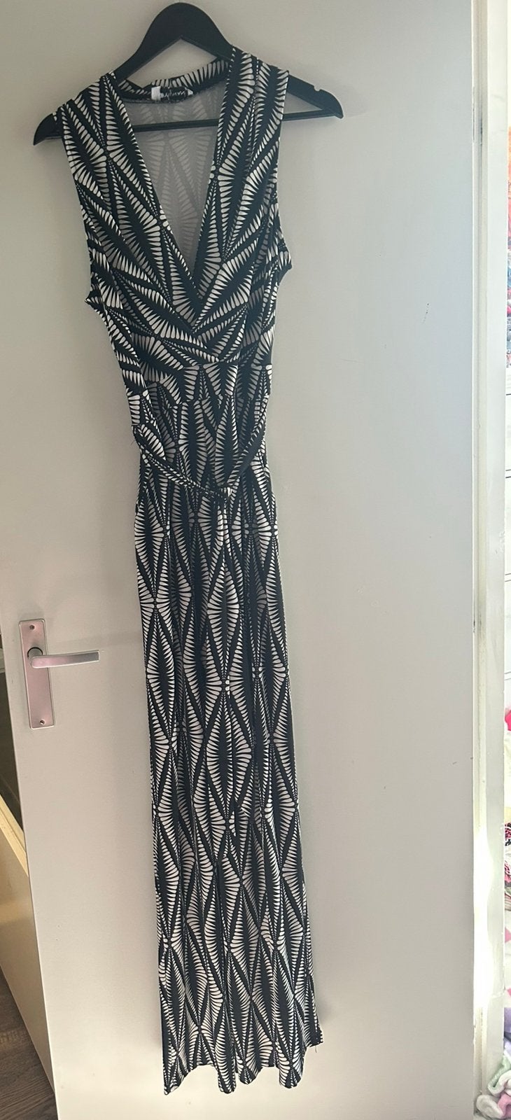 By Swan jumpsuit zwart/wit, maat L, Ophalen of Verzenden, Nieuw, Maat 42/44 (L), Meerkleurig