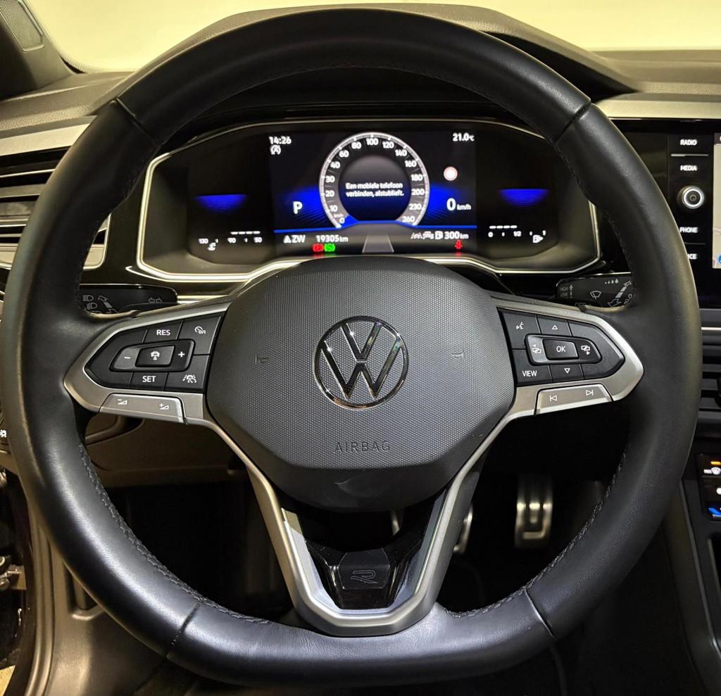 Volkswagen Polo 1.0 TSI R-Line Edition KEYLESS PANO', Auto's, Volkswagen, Gebruikt, 95 pk, Adaptive Cruise Control, Zwart