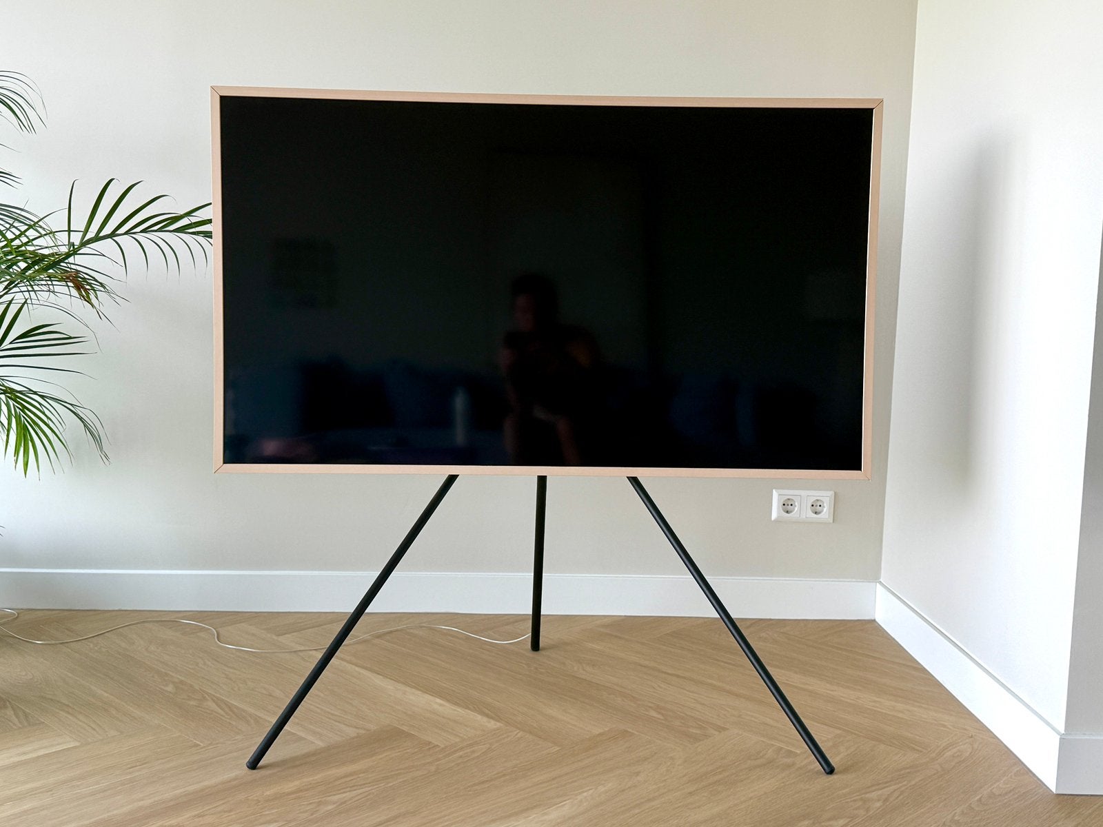 SAMSUNG The Frame 55LS03A (2021) inclusief frame en poten, Audio, Tv en Foto, Televisies, Ophalen, QLED, Zo goed als nieuw, 100 Hz