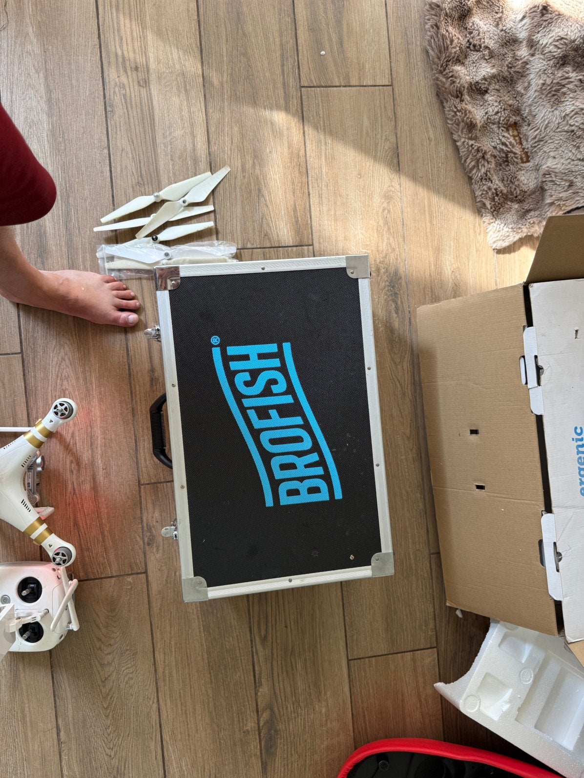 Dji phantom 3 inclusief koffer, Ophalen of Verzenden, Gebruikt