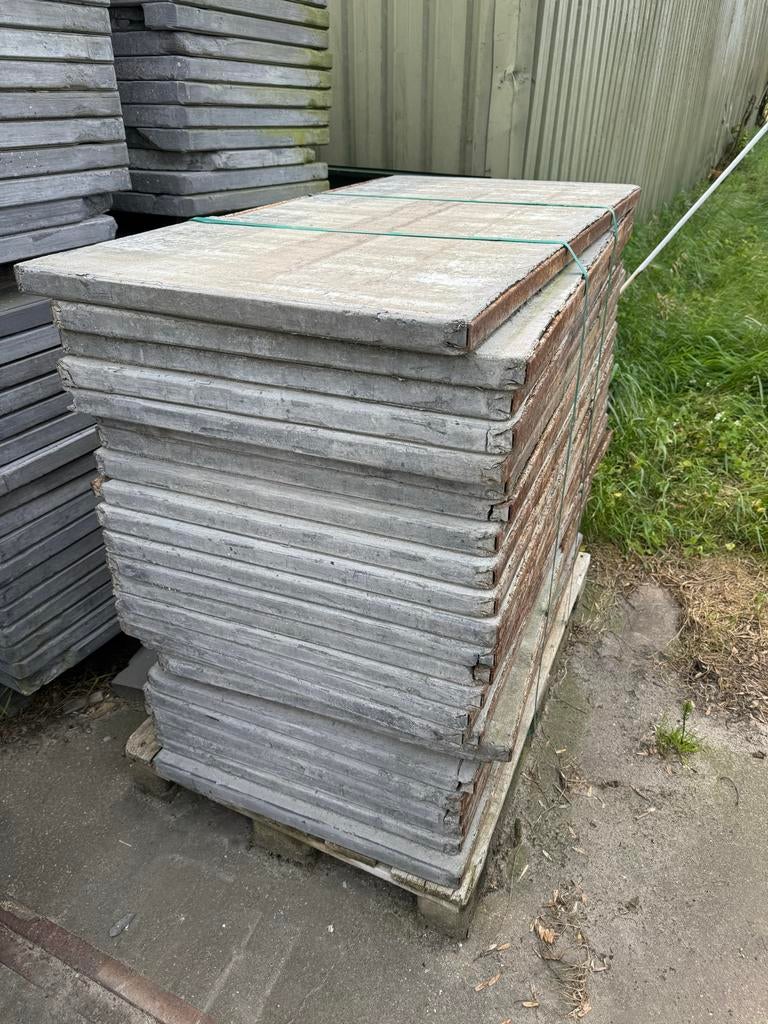 Massief kunststof Steenschotten B-keuze 125x65x4 inc btw cm, BHOVZ, Kunststof, Gebruikt, Overige typen
