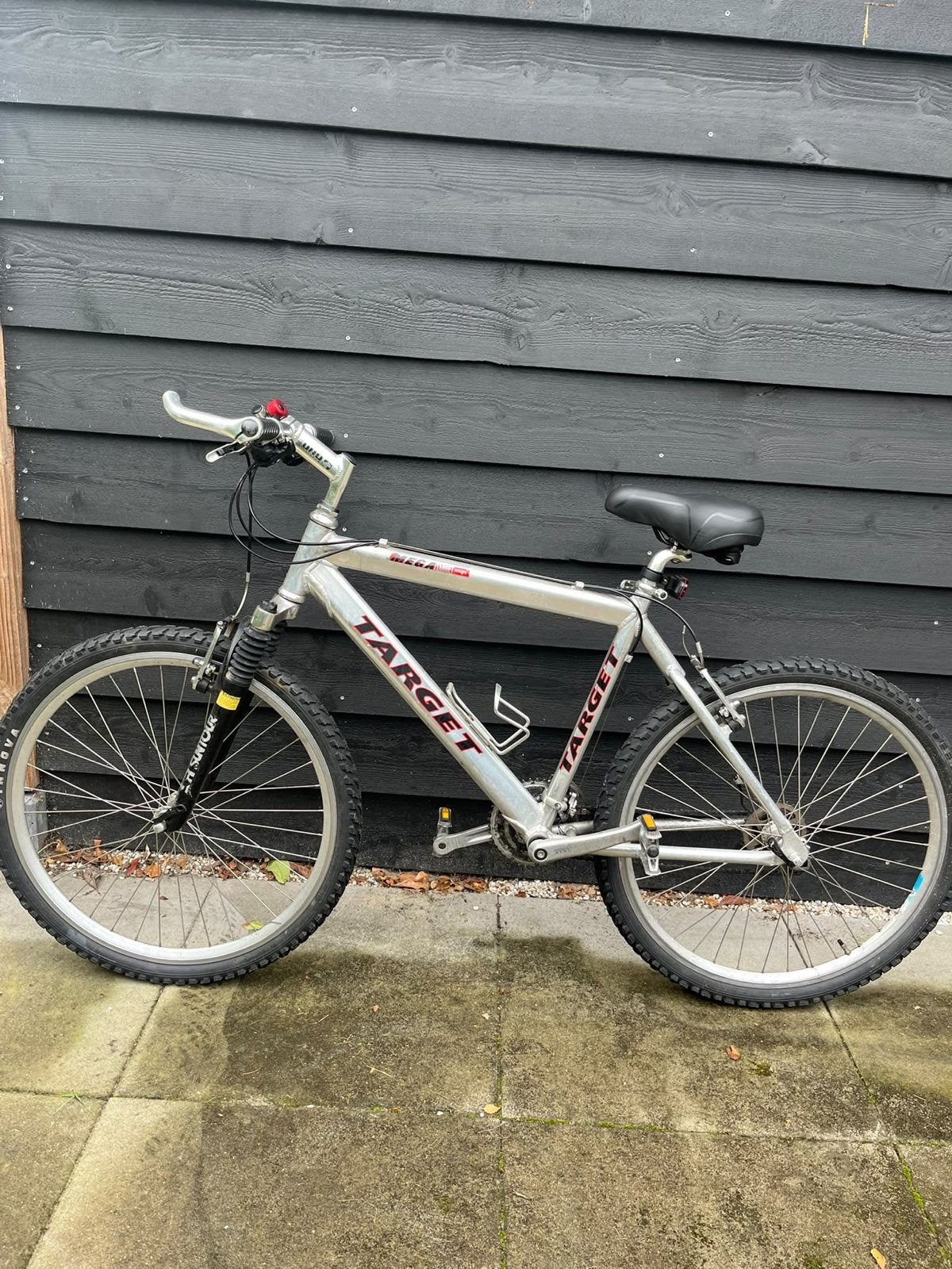 Target Mountainbike - Zilver/Alu kleur, Overige merken, Gebruikt, Hardtail, Ophalen of Verzenden