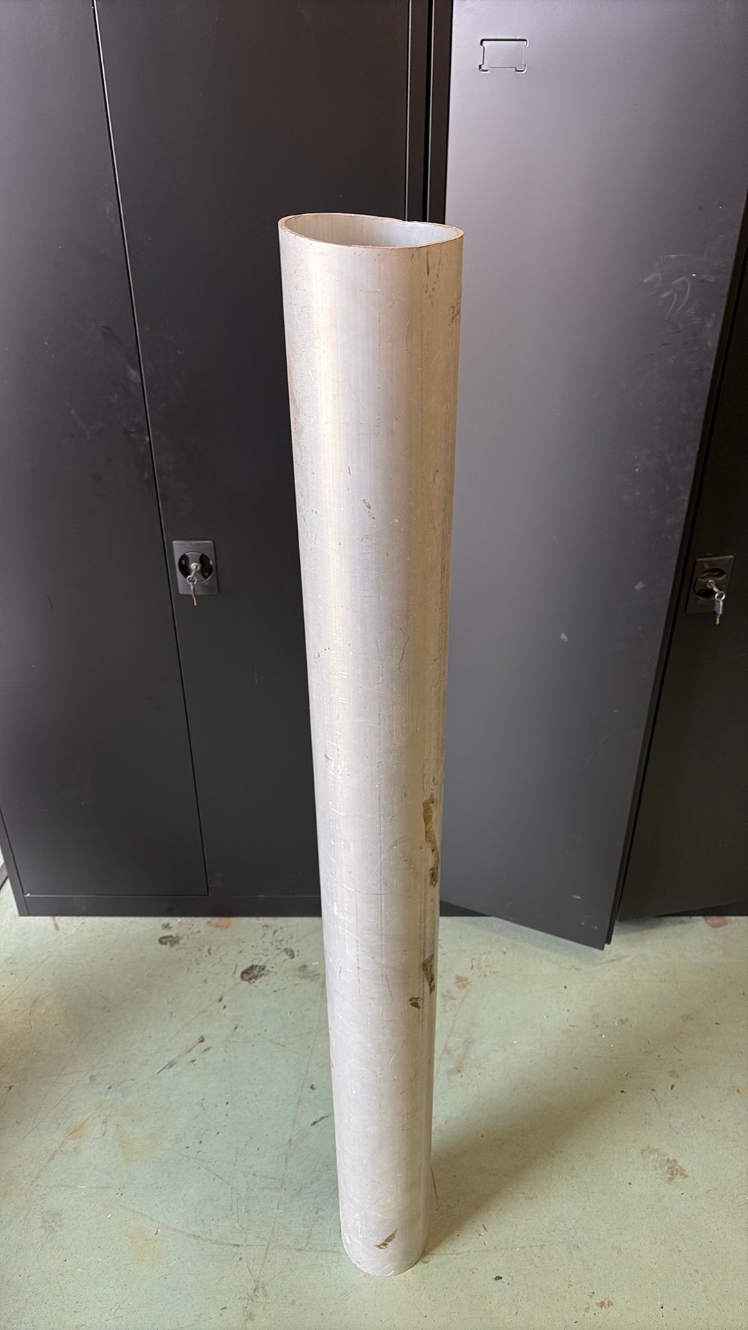 Aluminium buis 151mm, Doe-het-zelf en Verbouw, Metalen, Ophalen, Zo goed als nieuw, Aluminium