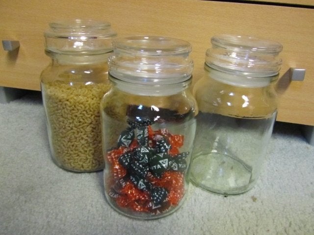 Glazen voorraad potten, stolppotten, Pot, Bus of Blik, Ophalen of Verzenden, Vaatwasserbestendig, Glas