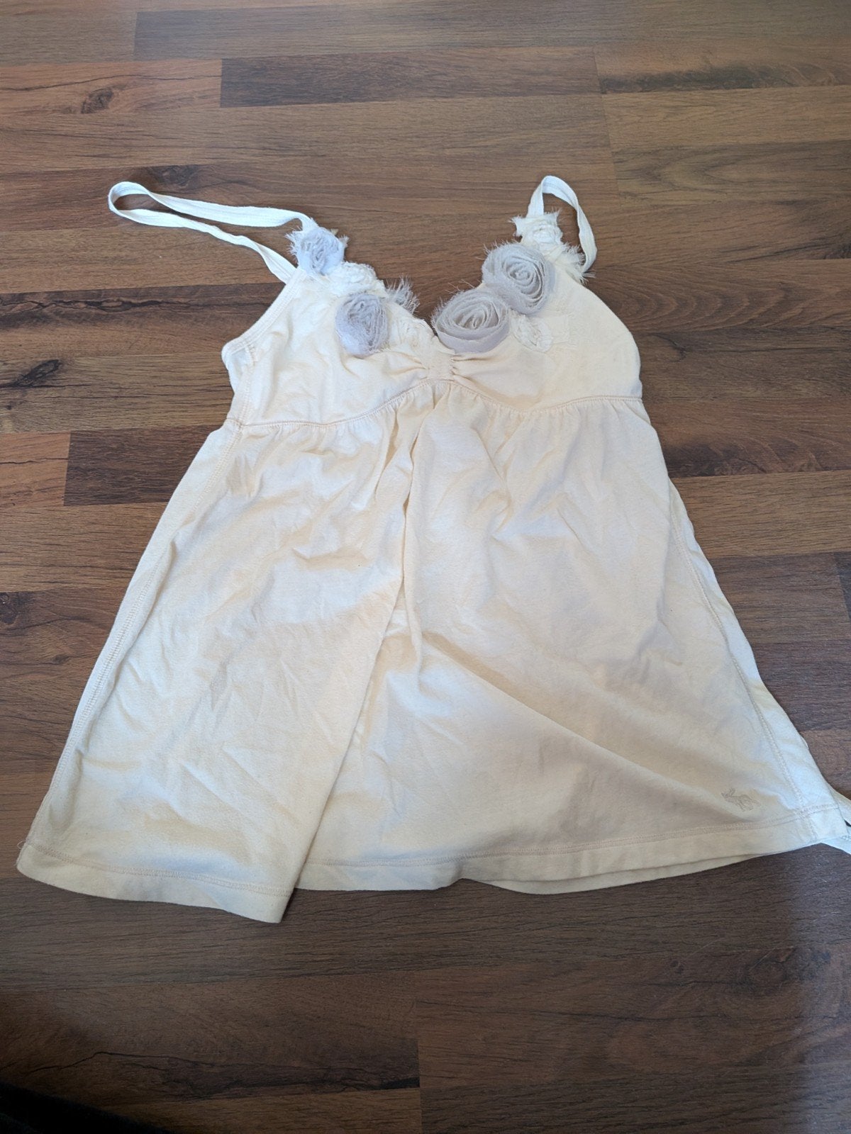 Abercrombie babydoll M, Verzenden, Wit, Zo goed als nieuw, Accessoires