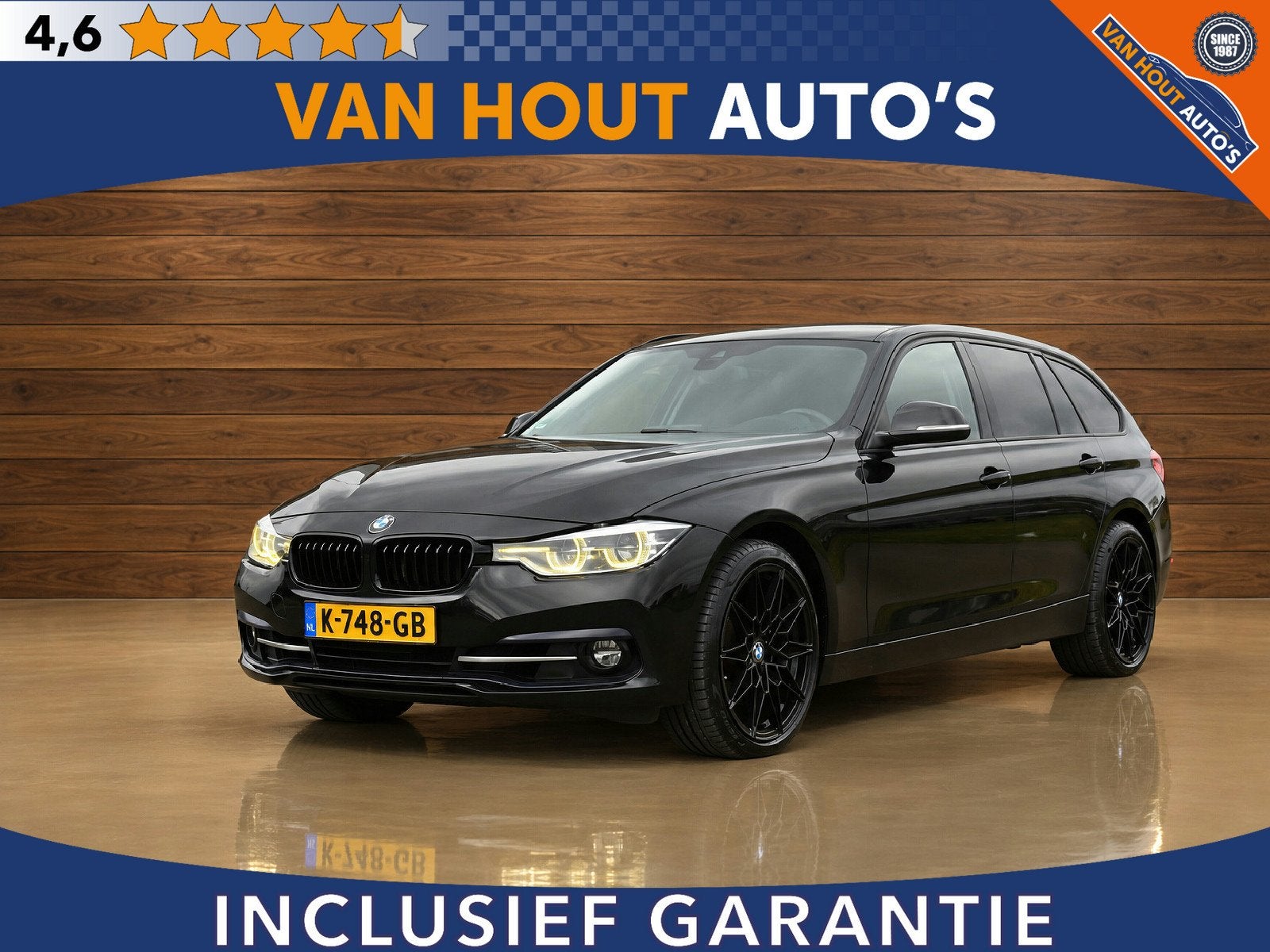 BMW 3 Serie Touring 320i xDrive High Executive (bj 2017), Auto's, Automaat, 1998 cc, 15 km/l, 4 cilinders