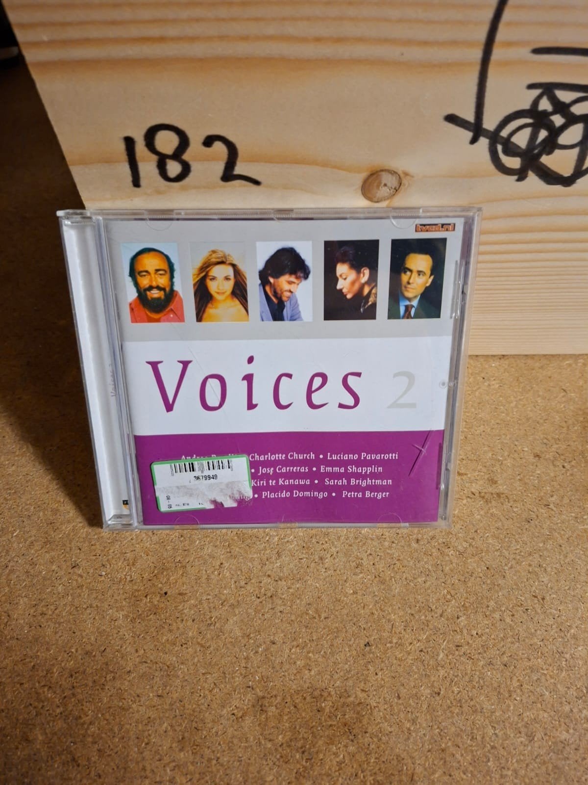 Voices 2 - Klassieke Zang CD met Topartiesten, Gebruikt, Overige componisten, Modernisme tot heden, Ophalen of Verzenden