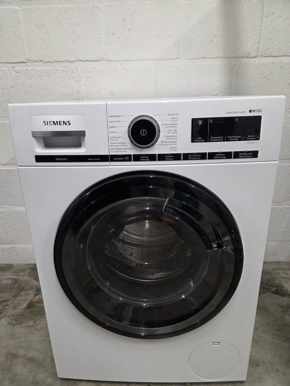 wasmachine siemens iQ700 9 kg 2022, Witgoed en Apparatuur, 8 tot 10 kg, Ophalen of Verzenden, 85 tot 90 cm, 1600 toeren of meer