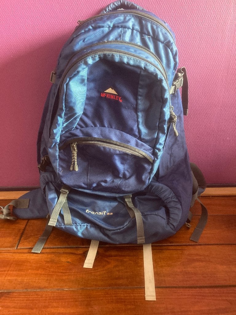 Rugzak 65 liter, Sport en Fitness, Bergsport en Wandelen, Ophalen of Verzenden, Gebruikt, Rugzak