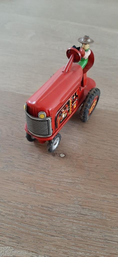 Vintage speelgoed tractor, Ophalen of Verzenden