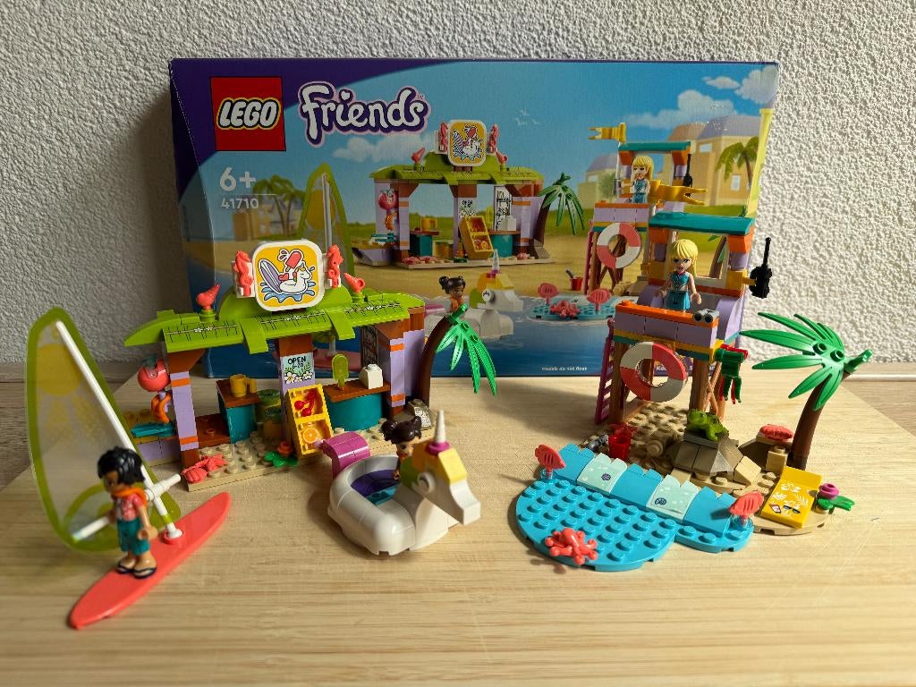 Lego Friends Surfer strandplezier 41710, Compleet, Lego, Friends, Ophalen of Verzenden